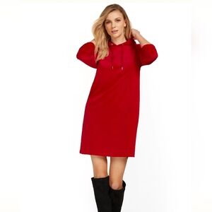 New York & Company Red Logo Tee